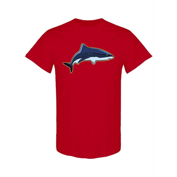 Shark Animal  T-Shirt Men -Image by Shutterstock, Male Small