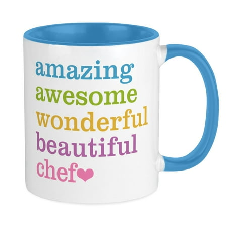 

CafePress - Amazing Chef Mugs - Ceramic Coffee Tea Novelty Mug Cup 11 oz