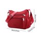 thumbnail image 3 of Bolsa cruzada de nailon de gran capacidad para mujer con múltiples bolsillos, correa ajustable para el hombro, resistente al agua, bolso casual ligero para uso diario, 3 of 6
