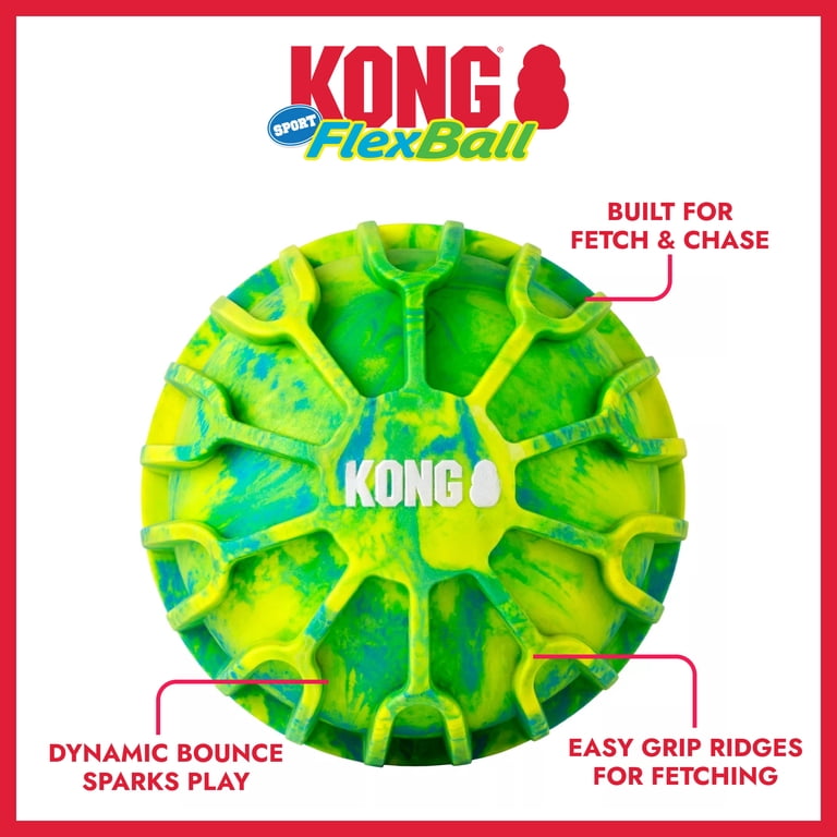KONG Flexball Sport Waterproof Dog Toy, Extra Large photo 2