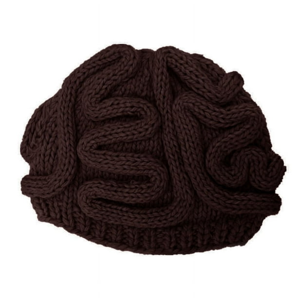 Funny Brain Knitted Hat,Knitted Personalized Brain Hat,Winter Hat