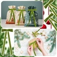 thumbnail image 6 of Giegxin 30 Pcs 7x 5.1 Inches Velvet Bows for Christmas Tree Wreath Garland Ornaments Large Xmas Vintage Double Velvet Ribbon Bows for Xmas Home Decor Indoor Outdoor Holiday Decorations(Green), 6 of 14