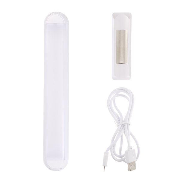 1 set espejo luz delantero usb carga maquillaje espejo luz luz magnética luz