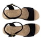 thumbnail image 4 of Sandalias Para Mujer Milagros 4603 negro 23, 4 of 4