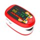 thumbnail image 3 of ER Monitor rojo de Oxígeno Spo2 del oxígeno en sangre del oxímetro de pulso del dedo de los niños pediátricos de Oled oso de fresa Electrónica, 3 of 4