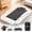 Grey and white, variant on 63 inch Inflatable Air Bed with Built-in Safety Sides, Portable Blow-up Mattress with Electric Pump for Travel, Home, Camping and Sleepovers, Grey and White