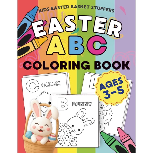 Libro para colorear ABC para niños de 3 a 5 años