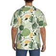 thumbnail image 5 of Wukai Hawaiian Style Men's Casual Short-Sleeve Button Down Shirt - Lightweight Summer Dress Shirt for Daily Wear-Small, 5 of 7