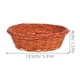 thumbnail image 3 of ColoMX 10 cestas de comida: cestas pequeñas de ratán para aperitivos, soportes ovalados para pan y cocina, recipientes tejidos para frutas, galletas y pan., 3 of 8