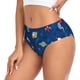 thumbnail image 2 of Fotbe Space Calzones Estampados para Mujer – Ropa Interior de Algodón, Cómoda, Suave y Elástica-Medium, 2 of 6