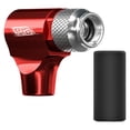 thumbnail image 1 of S SERENABLE Mini Air CO2 Inflator Pump Head Adapter Presta Valve Bike Red, 1 of 7