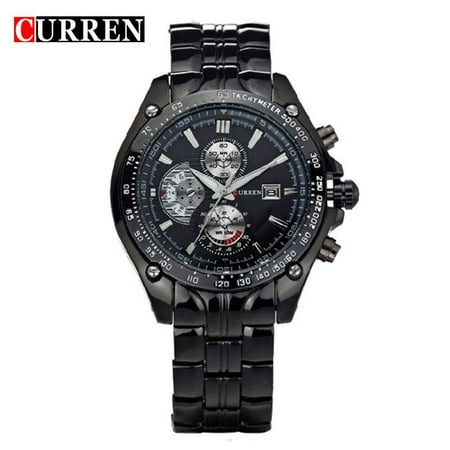 Father's Day 2019-Mens Watches Fashion Sports Quartz Watch Stainless Steel Luxury Simple Style Business Watch