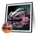 thumbnail image 2 of Cuadros Decorativos 5D bricolaje taladro redondo completo diamante pintura deportes coche Kit decoración del hogar (NH3155) Wdftyju de costura negro 4 estilos, 2 of 9