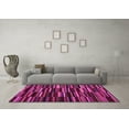 thumbnail image 3 of Ahgly Company Indoor Rectangle Abstract Pink Contemporary Area Rugs, 2' x 4', 3 of 4