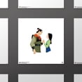 thumbnail image 4 of Gallery Pops Disney Mulan - Li Shang and Mulan Wall Art, Unframed Version, 12" x 12", 4 of 6