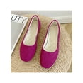 thumbnail image 3 of Gomelly Womens Ballet Flats Slip On Flats Casual Shoes Purple 7.5, 3 of 6