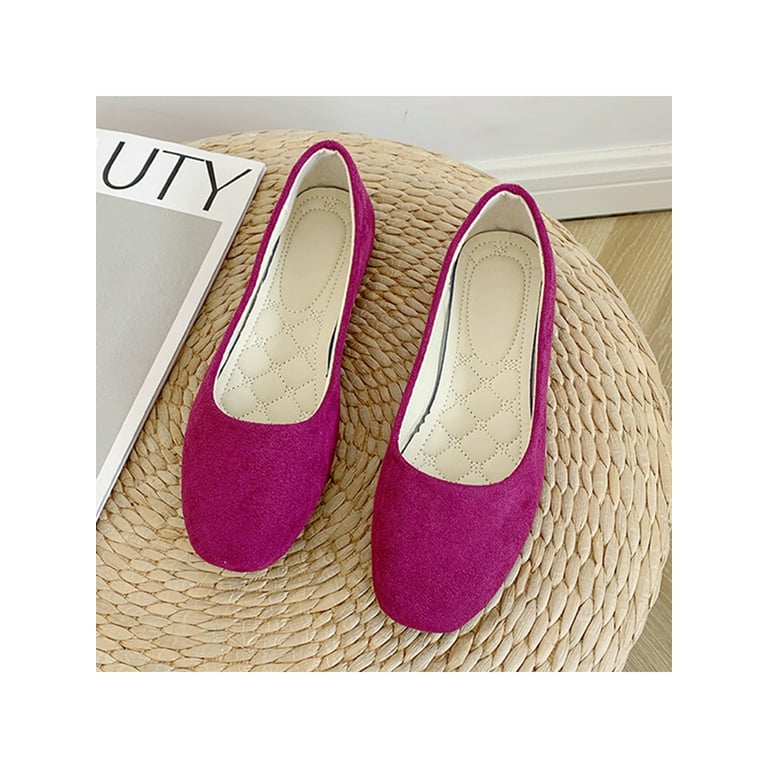 Walmart pink flats cheap