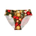 thumbnail image 2 of HUPOM Women Underwear Cotton Girls Underwear Briefs Casual Hook & Loop Drop Waist Green S, 2 of 5