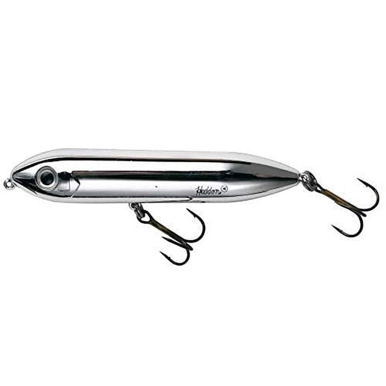 Heddon, Super Spook Jr. Topwater Bait, 1/2 oz, Silver - Walmart.com
