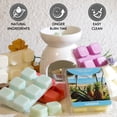 thumbnail image 7 of SCENTORINI Scented Wax Melts, Natural Soy Candle Cubes Strong Scent, 12 Pack Essential Fragrance Wax Tarts for Warmer, Home, Office, 7 of 7