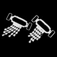 thumbnail image 4 of de de Cadena de Hebilla de Cristal Conector de Bikini de de Imitación con Borlas perfecl Hebilla del conector de bikini, 4 of 8