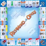 Richmond-Opoly City Themed Family Board Game, 2-6 Players