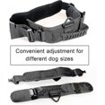 thumbnail image 4 of Large Tactical Dog Collar For Dog Training, Military Adjustable Nylon Dog Collar, Heavy Duty Metal Buckle With Handle a, 4 of 5