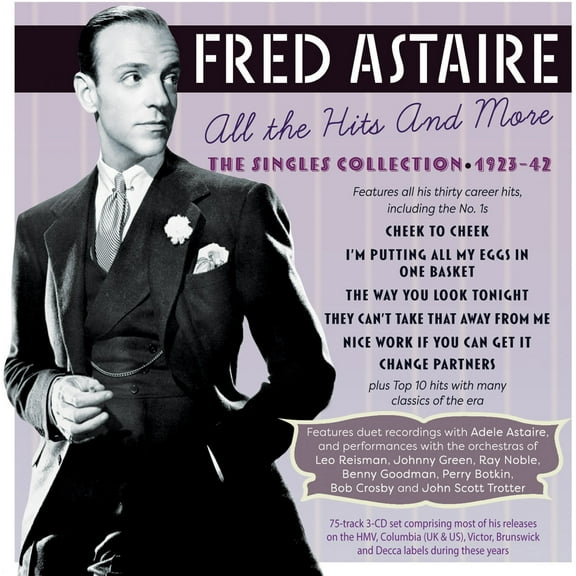 Fred Astaire - All the Hits and More: The Singles Collection 1923-1942 - Music & Performance - CD