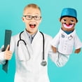 thumbnail image 2 of Peluche de peluche ZJoey Doctor Hand Puppet, 36 cm, 2 of 7