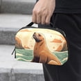 thumbnail image 2 of Sea Lion Waterproof Oxford Fabric Charger Organizer Storage Pouch Outdoor Small Storage Box, 5.9x9.44x3.14 in., 2 of 6