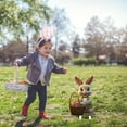 thumbnail image 6 of JHEHF Easter Bunnies Yard Decorations Outdoor Pack Of 6 Cute Rabbit Garden Signs with Stakes Holiday Welcome Signs for Patio Yard Garden Party Decor, 6 of 8