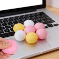 thumbnail image 2 of JNHKLASR 10PCS Dumplings Stress Relieving Toy with Sequins,Cute,Soft and Colorful,Slow Rising,Sensory Toy for Relaxation,Anxiety Reducing,Random Color, 2 of 8