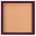 thumbnail image 7 of Aarco Products DCC3636RB Enclosed Bulletin Board - Blue, 7 of 7
