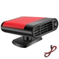 thumbnail image 2 of Car Heater Defroster, 12V 150W Plug-in Cigarette Lighter Car Heaters, 2 in 1 Portable Car Heater & Cooling Car Fan, Car Windshield Defroster Demister with Brackets, Fast Heating Defrost Defogger, 2 of 8