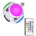 thumbnail image 1 of Bombilla Led Plegable 40W E27 Lámpara De Bombilla De Fútbol Altavoz Bluetooth Escenario Atmósfera Luz Colorida Con Control Remoto Reproductor De Música Bluetooth 85-265V Monstrate HA016360-00, 1 of 7
