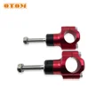 thumbnail image 1 of Motorcycle Accessories M10x1.5 Handlebar Clamp Adjustable CNC Aluminum 28mm Handle Bar Mount Riser For AVANTIS MOTOLAND KAYO BSE, 1 of 7
