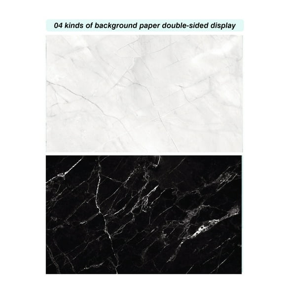 Youkk Double-Sided Wood Grain Background Paper Waterproof Paper Photography Backdrop Plate No.04