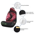 thumbnail image 4 of Uemuo Red Viper Jungle Intensity Pattern Car Seat Covers for Front Seats Waterproof Seat Covers for Cars, Universal Auto Front Seats Protector Fits for Car-1, 4 of 6