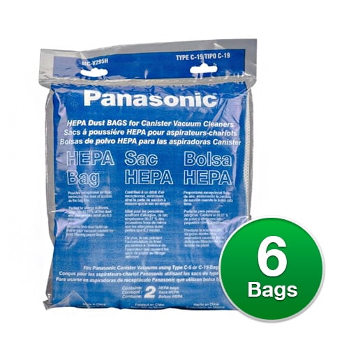 panasonic dust bolsas