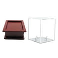 thumbnail image 1 of Estuche De Exhibición Sunnimix Soporte Para Pelota Cuadrado Coleccionables, 1 of 8