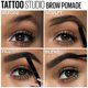 thumbnail image 2 of Maybelline TattooStudio Pomada de cejas de larga duraci&oacute;n, construible, maquillaje de cejas, negro marr&oacute;n, 1 unidad, 2 of 10
