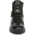thumbnail image 3 of Vionic Women's Catina Lace Up Ankle Bootie Black Leather 9W, 3 of 5