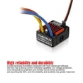 thumbnail image 4 of Hobbywing Waterproof 1060 Brushed ESC Speed Control for 110 Hot P1 Q0F2, 4 of 9