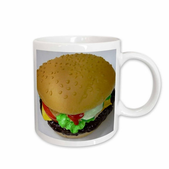 3drose, Everyone Loves a Burger, 11oz Mug