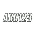thumbnail image 2 of Hardline Products 800CLBLK 800 Series 3" Letter/Number Kit - Clear/Black, 2 of 3