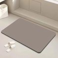 thumbnail image 5 of Bathroom Foam Absorbent Floor Mat Indoor Outdoor Use Non Slip Entry Doorway Mat for Bathroom Kitchen Balcony Quick Drying Easy Care Washable Weather Resistant 15.74x23.62in, 5 of 8