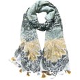 thumbnail image 1 of HSHDLDF Foulard Légère Mode Femme Imprimé Floral Hiver Automne Chaude Châle Foulard, 1 of 7