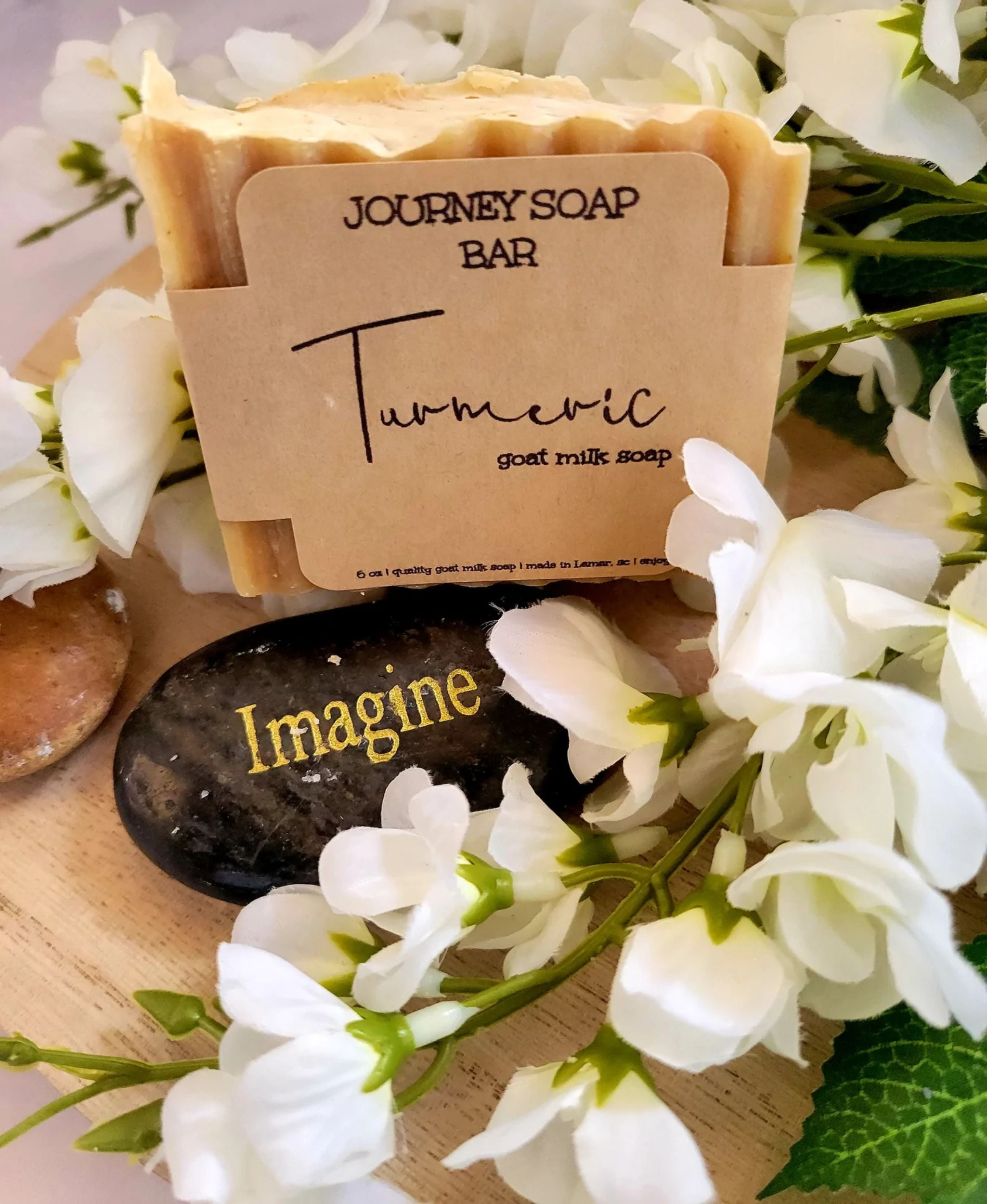 Turmeric & Honey Soap Bar, Natural Handmade Journey Soap Bar Moisturize