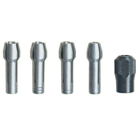 Dremel 4485-01 Quick Change Collet Nut Set for Rotary Tools, 5-Piece