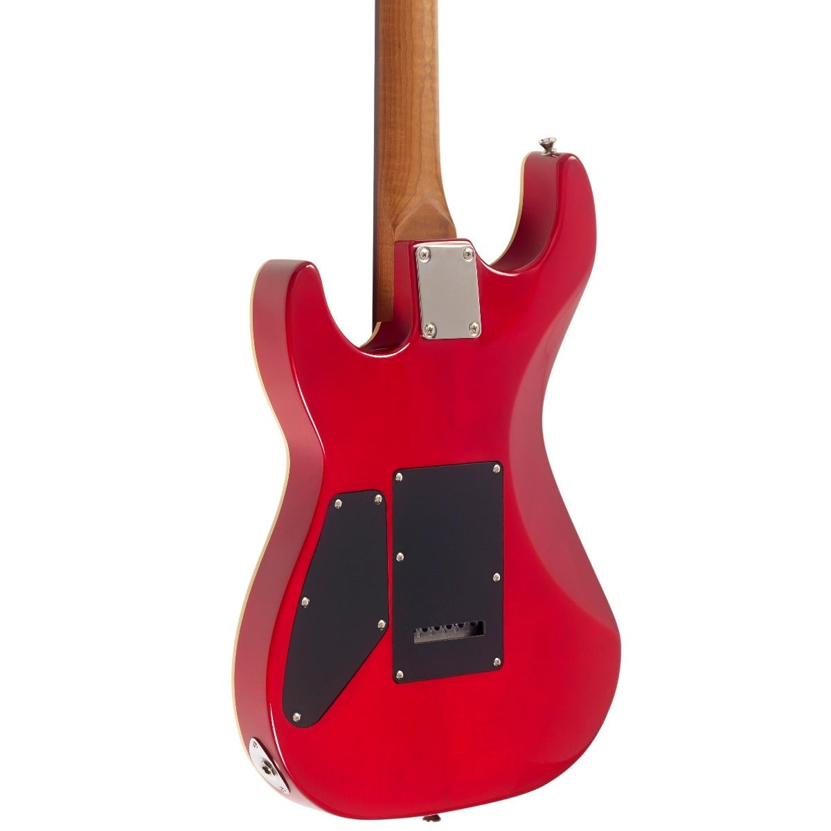 Michael Kelly 1962 Flame Electric Guitar (Transparent Red